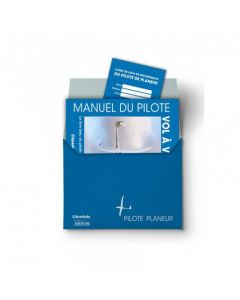 Pochette bleu du pilote planeur (Manuel + Livret de progression) | Cépaduès Editions